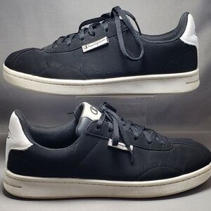 Women's size 7 Black Champion Faux Suede Tennis Sneakers